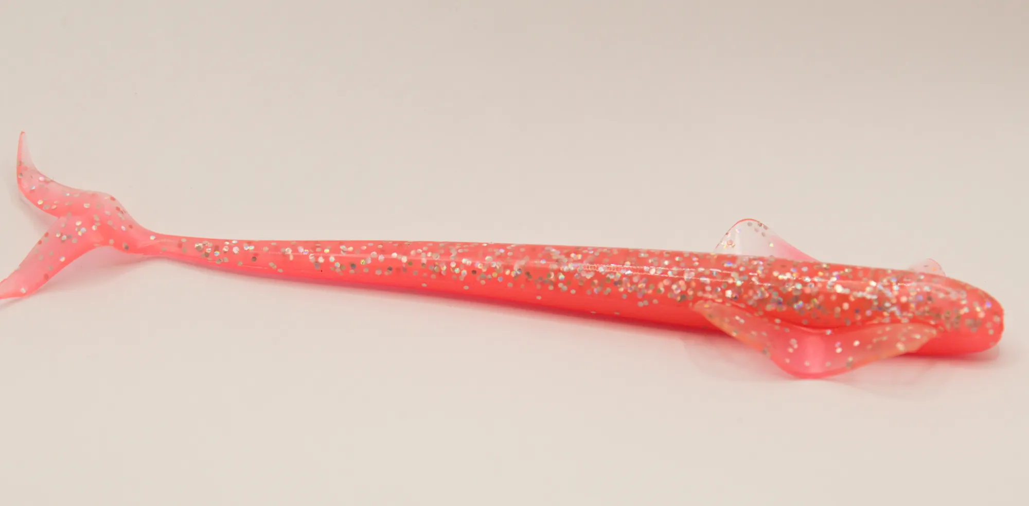 New Harri Lindberg Aaltonen vaaleapunainen hopeahile 6" 150mm 9,2g 5kpl