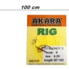 Discount Akara Drop shot rigi offset koukulla #6 0,2mm 30cm 1m