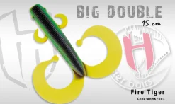 Herakles Big Double Fire Tiger 5,9" 140mm 52g