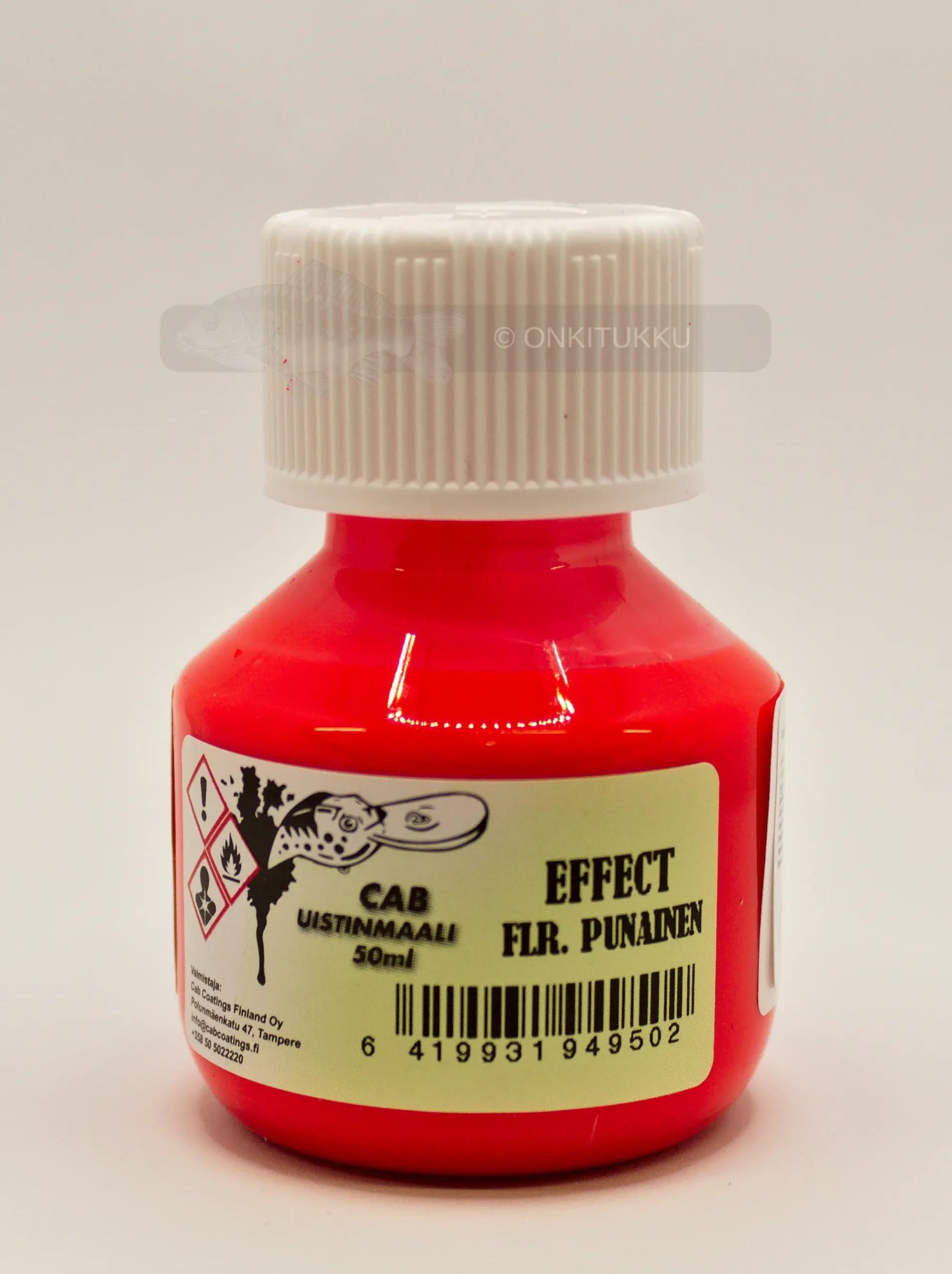Clearance CAB COATINGS FINLAND Cab Effect Fluor Punainen 50ml