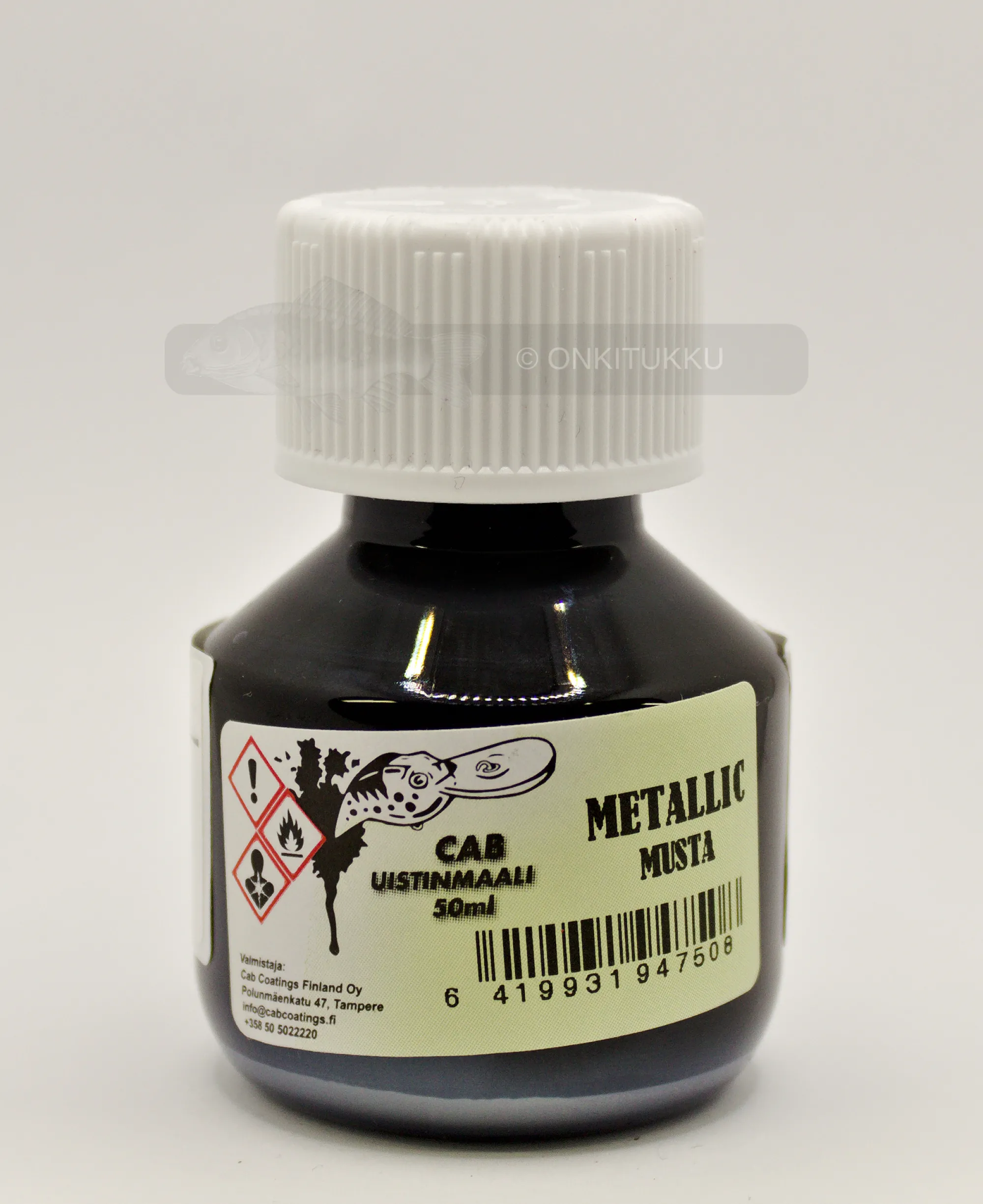CAB COATINGS FINLAND Cab Metallic Musta 50ml