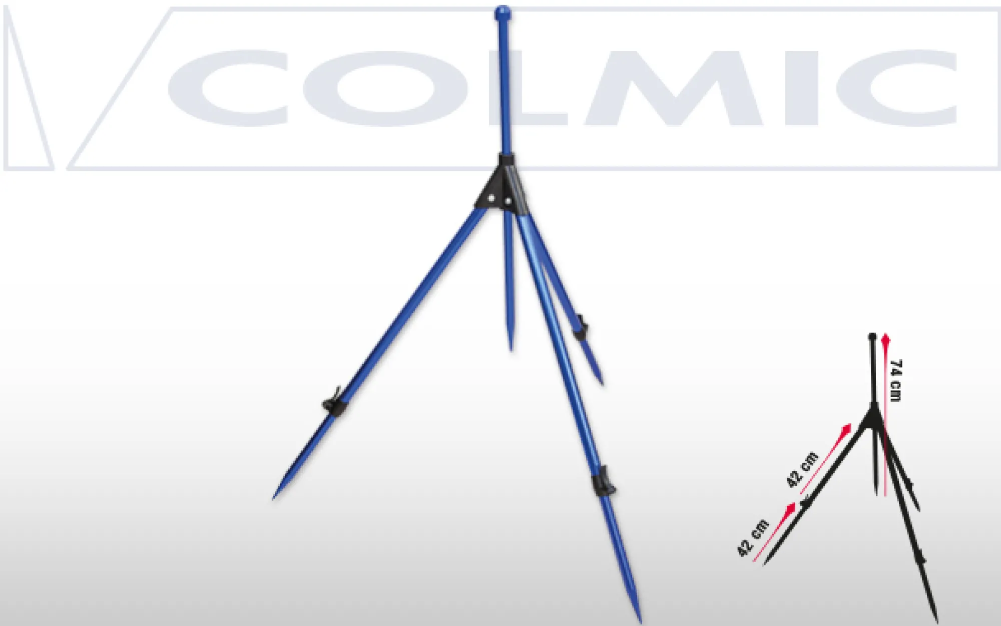 Best Colmic Blue Flash kolmijalka