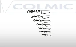 New Colmic kuulalaakerileikari lukolla koko 1