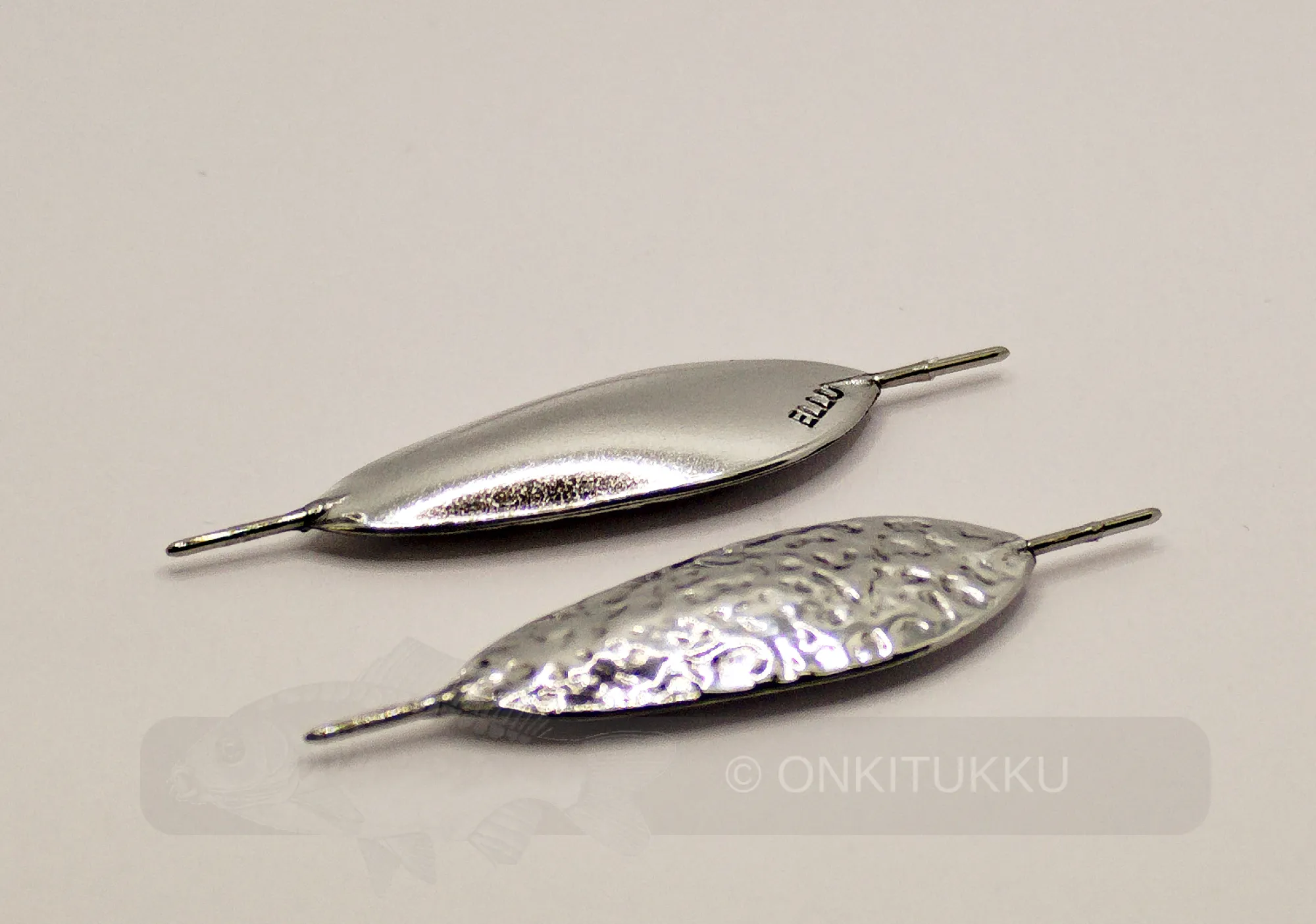 Clearance Ellu pilkki 37mm 3g jääkukka hopea