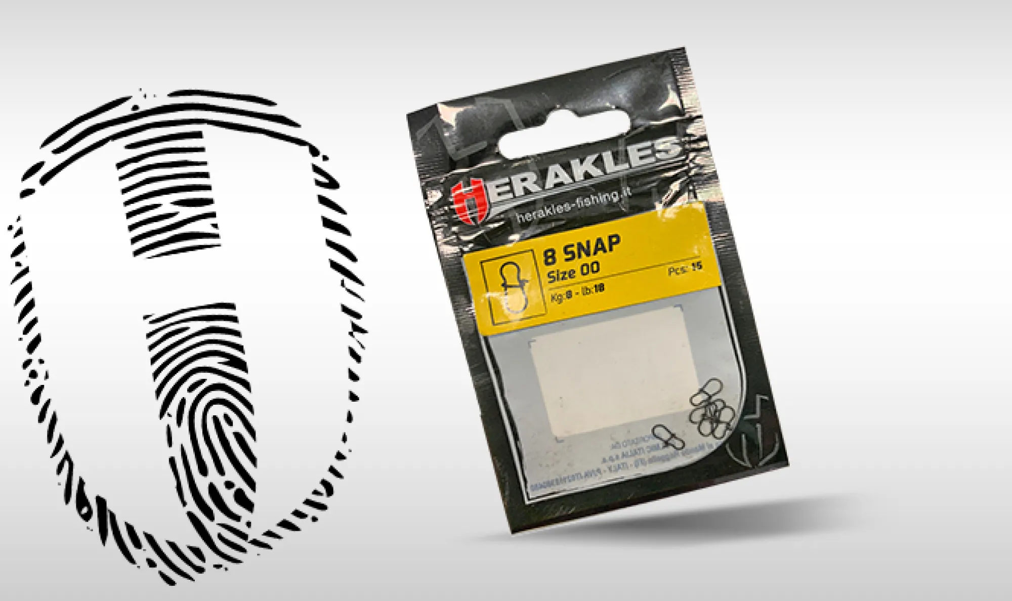 Herakles 8 Snap koko 1,5 15kpl