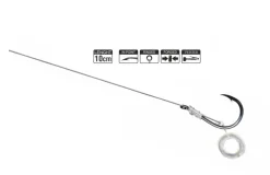 New Traper Hikara Method feeder rig Select ring #10 0,22mm 10cm 5kpl