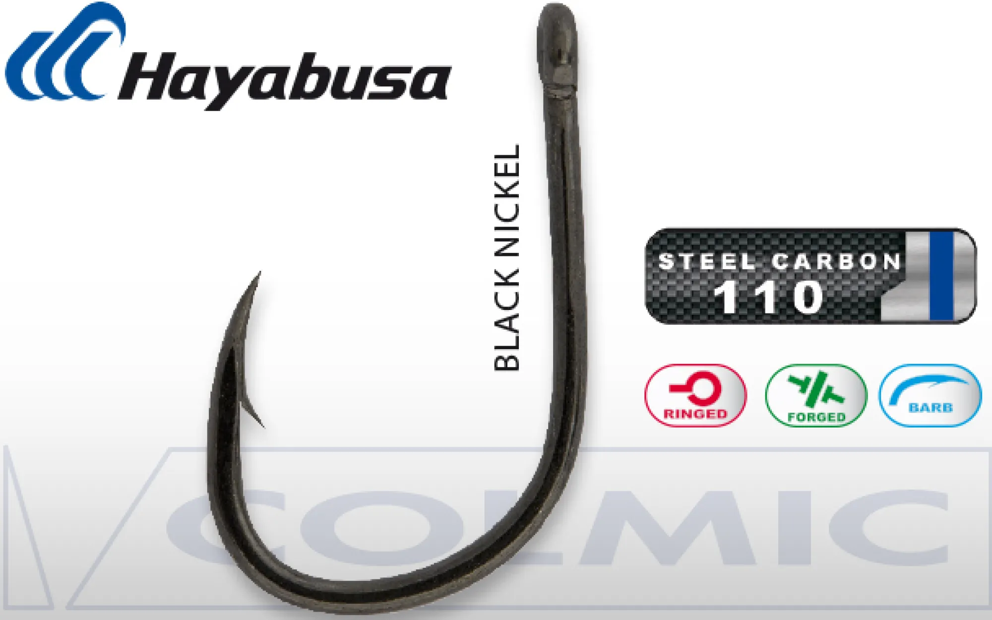 Discount Hayabusa HISE-147 Carbon Steel - Hiiliteräs #12 15kpl