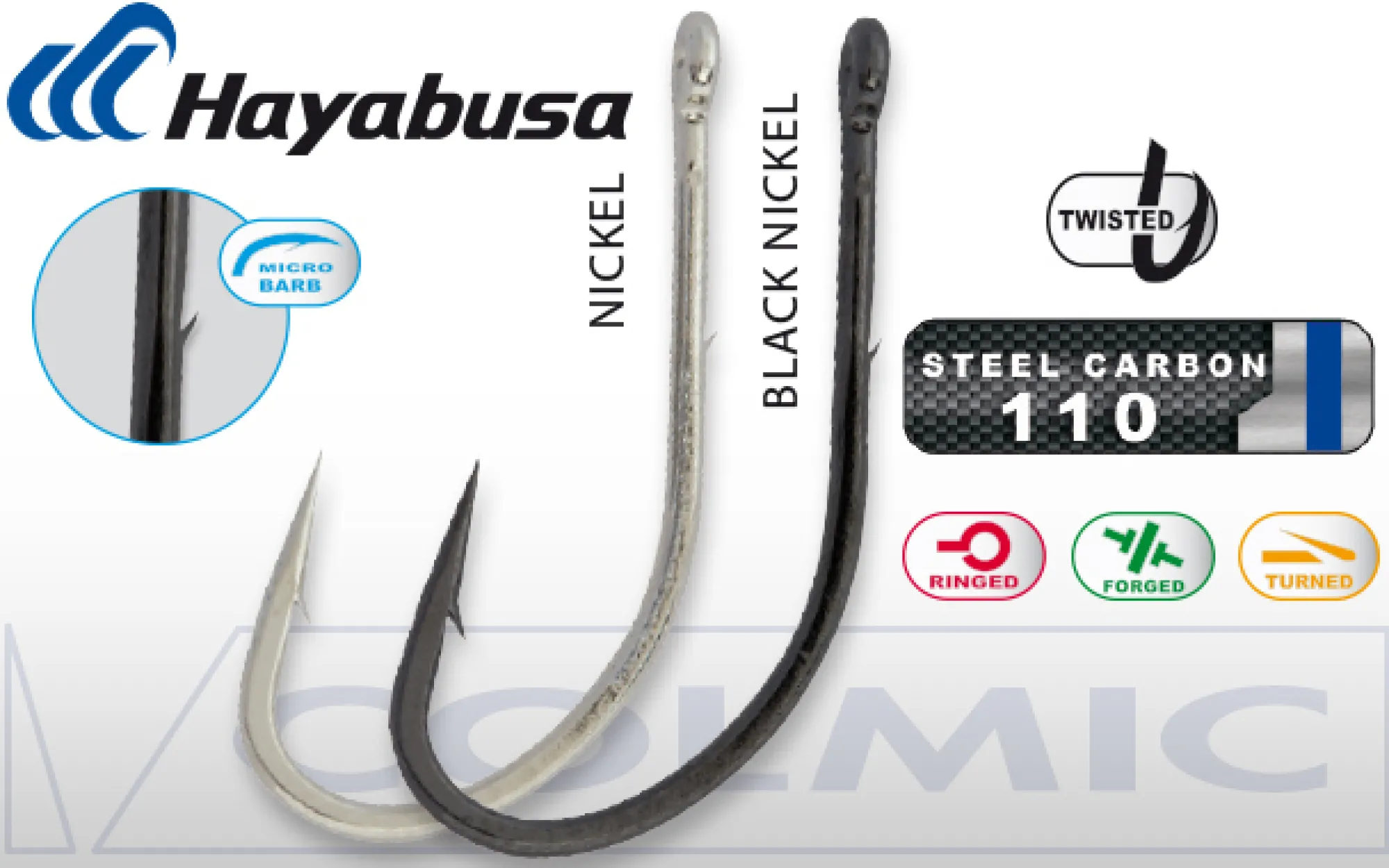 Discount Hayabusa HMRS-176 Carbon Steel - Hiiliteräs #8 15kpl