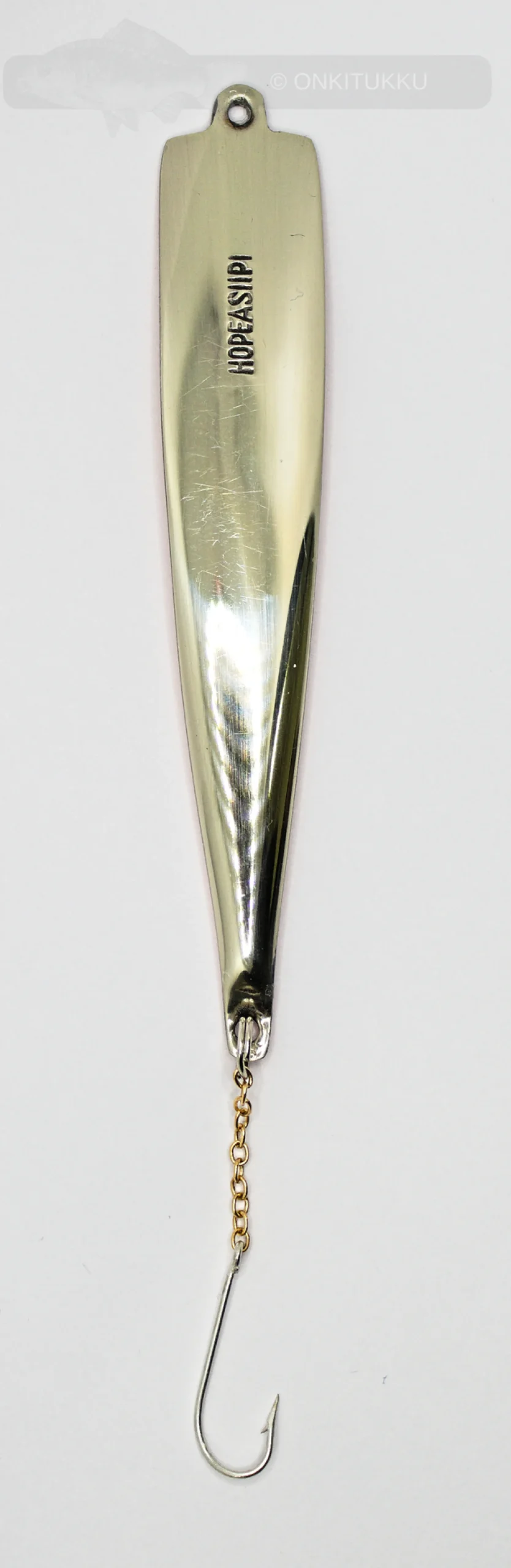 Discount Puustjärven Viehe Hopeasiipi 10cm väri messinki-hopea