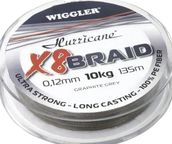 Outlet Onkitukku Hurricane X8 Braid harmaa 0,10mm 8,6kg 135m