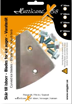 Hot Onkitukku Hurricane X58 Suorat teräpalat 5" 130mm