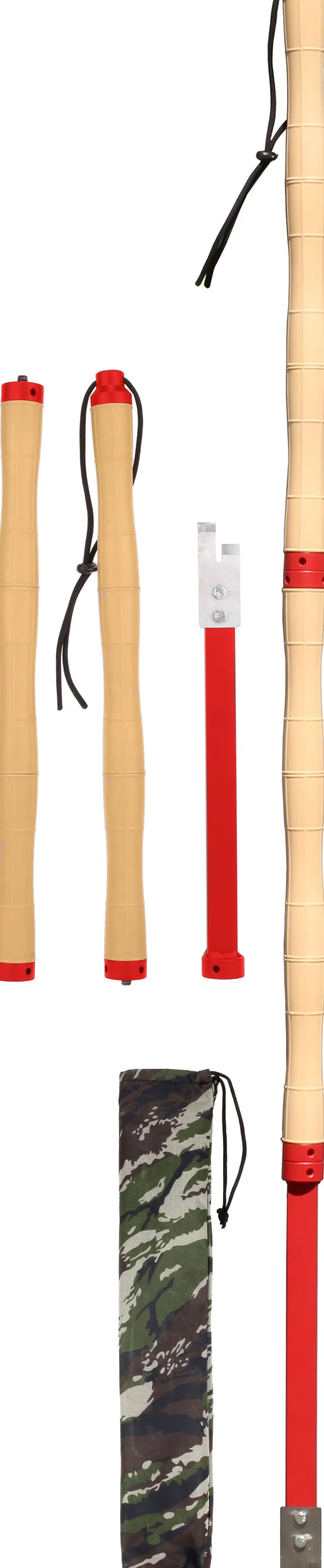 Sale Wiggler Jääsauva vahvalla muovivarrella 138cm 3-osainen