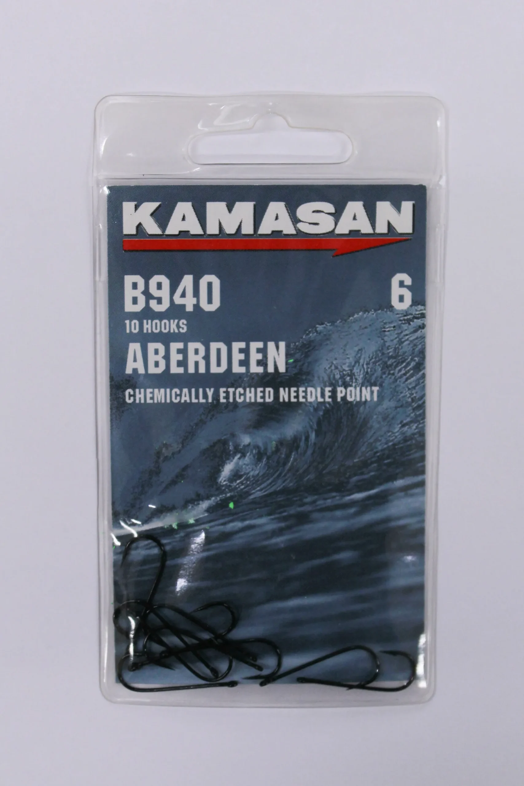 New Kamasan Aberdeen B940 Vahva hiiliteräskoukku #6 7kpl