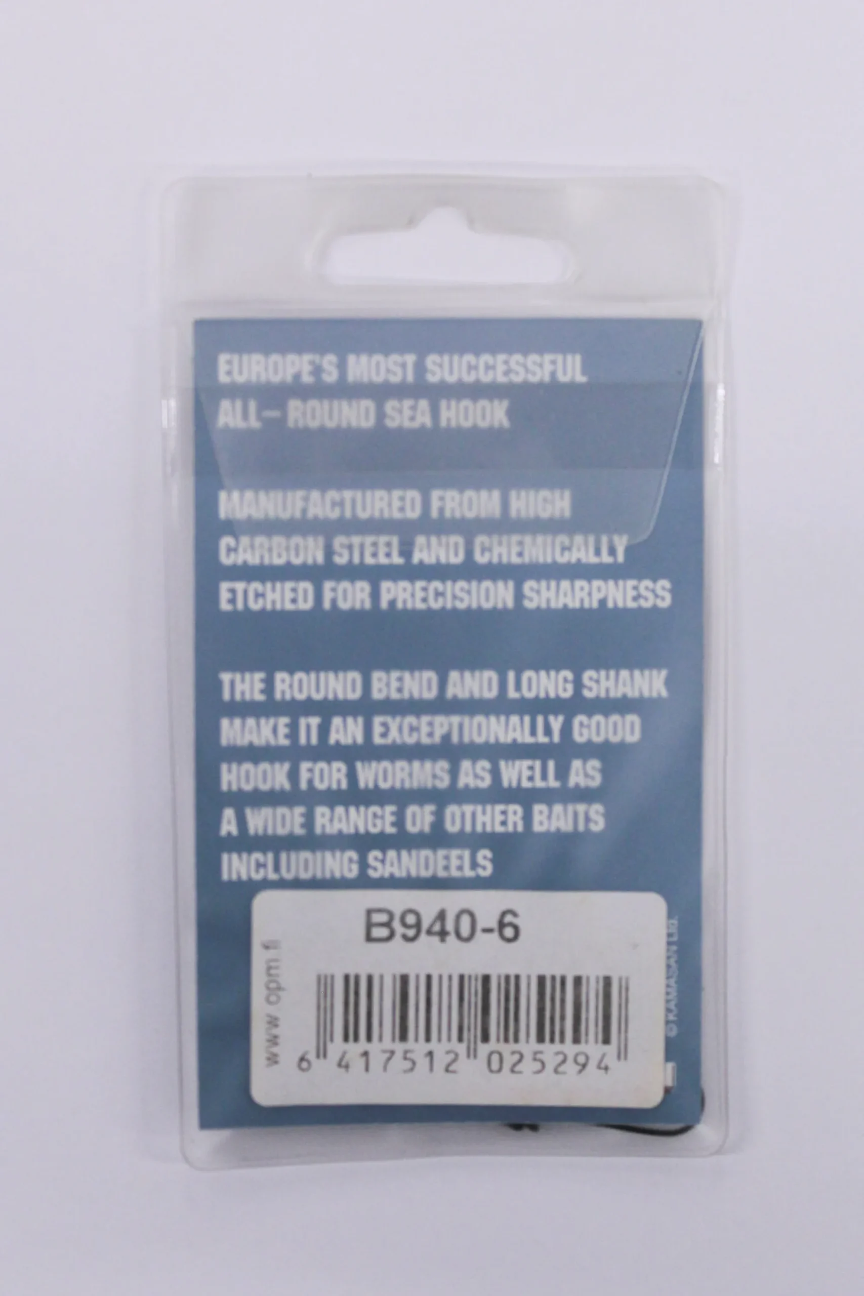 New Kamasan Aberdeen B940 Vahva hiiliteräskoukku #6 7kpl