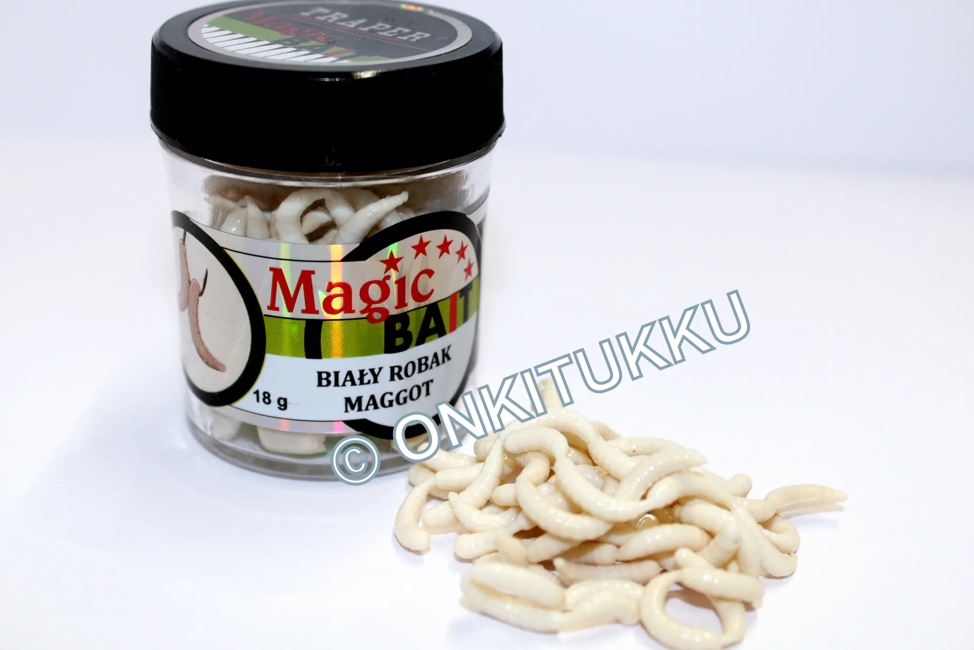 Discount Traper Keinotekoinen valkoinen kärpäsentoukka 18g