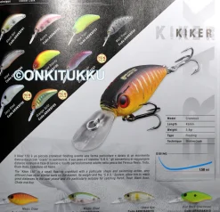 Best Herakles Kiker 150, Blue Back/Chartreuse