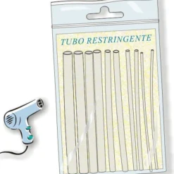 Clearance Stonfo Kutistesukka kirkas 2,4mm 8cm 8kpl