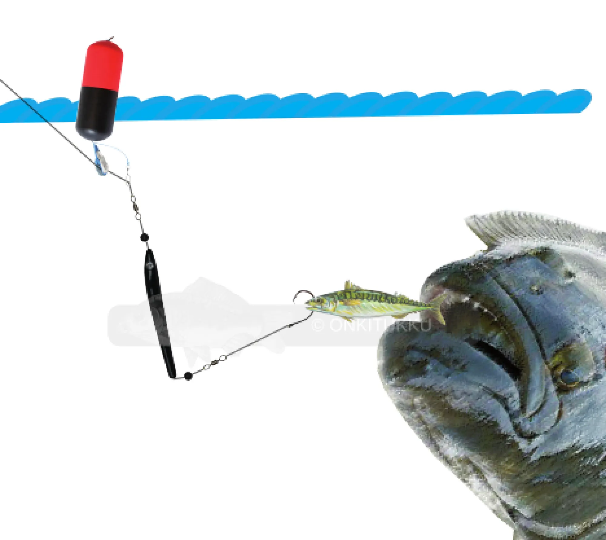 Best Onkitukku Kveiteduppen kit Pallas rigi koholla 500g