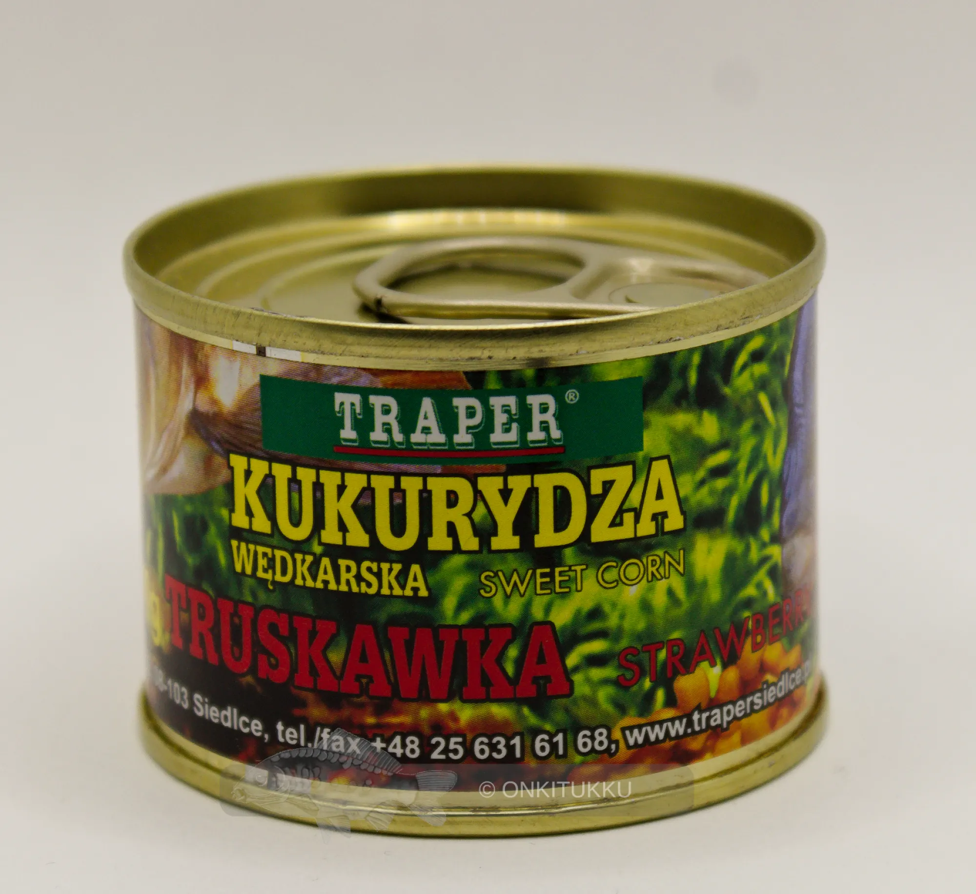 Traper Maissinjyvät vedessä mansikka 70g