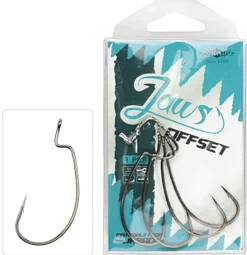 Sale Mikado Jaws Offset koukku #4/0 5kpl