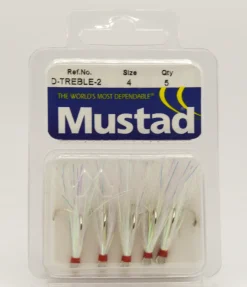 Online Mustad Kolmihaarakoukku bucktail #1 5kpl