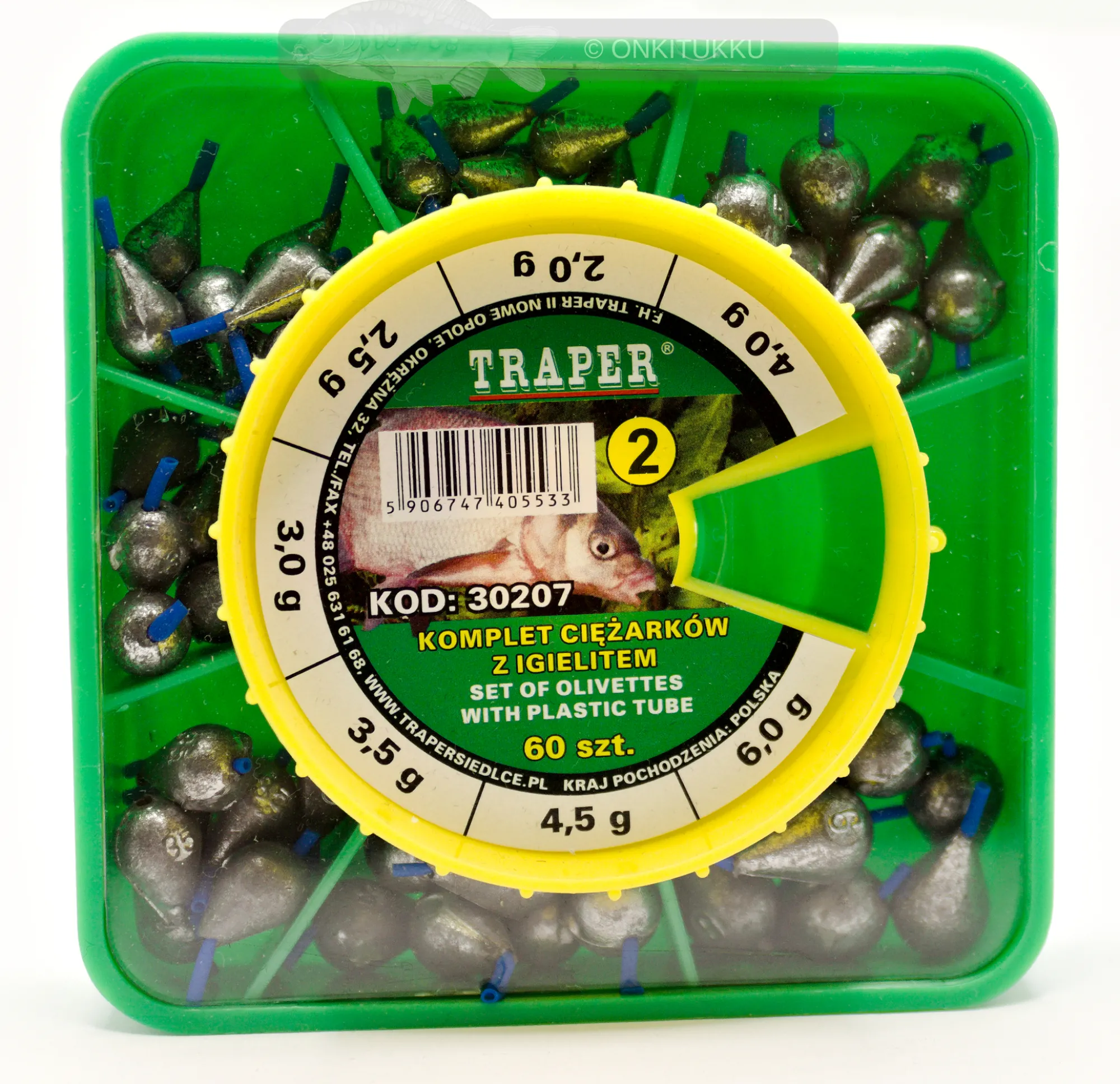 Outlet Traper Olivettirasia pieni, keskikoot