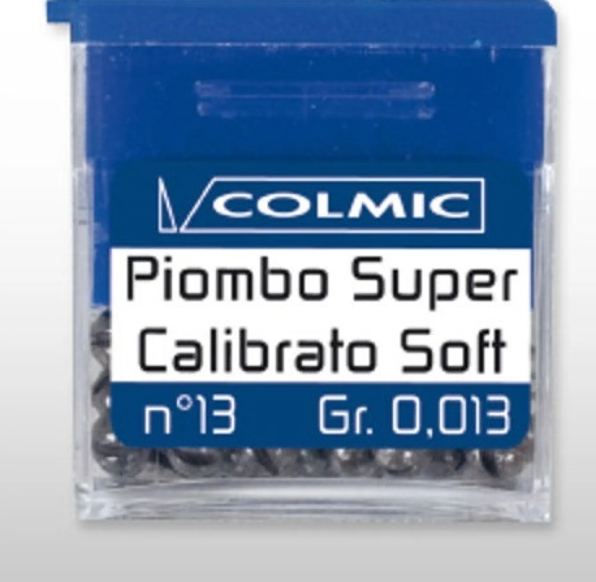 New Colmic Pehmeä hauli Piambo Super Calibrato Soft 0,095g #7