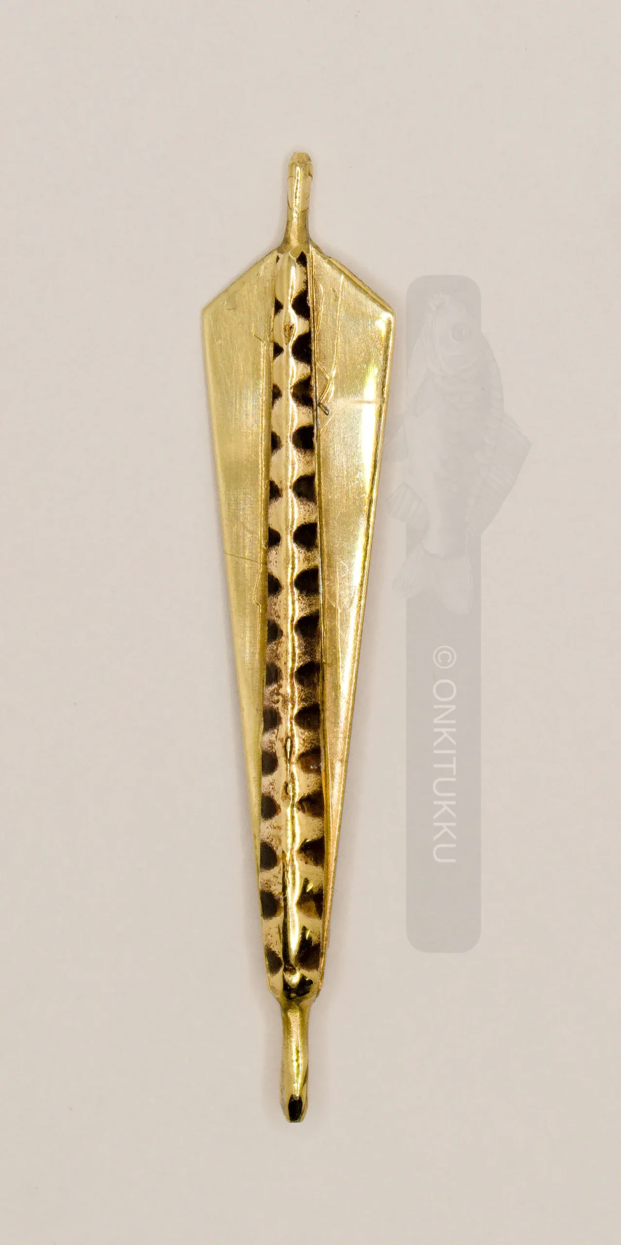 New Väre Pilkki Saku-Sakkeus 53mm Messinki