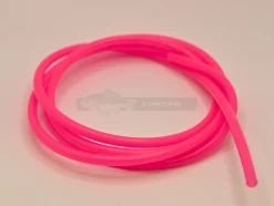 Outlet Riverbug Silikoniletku fluor pinkki 2mm 1m