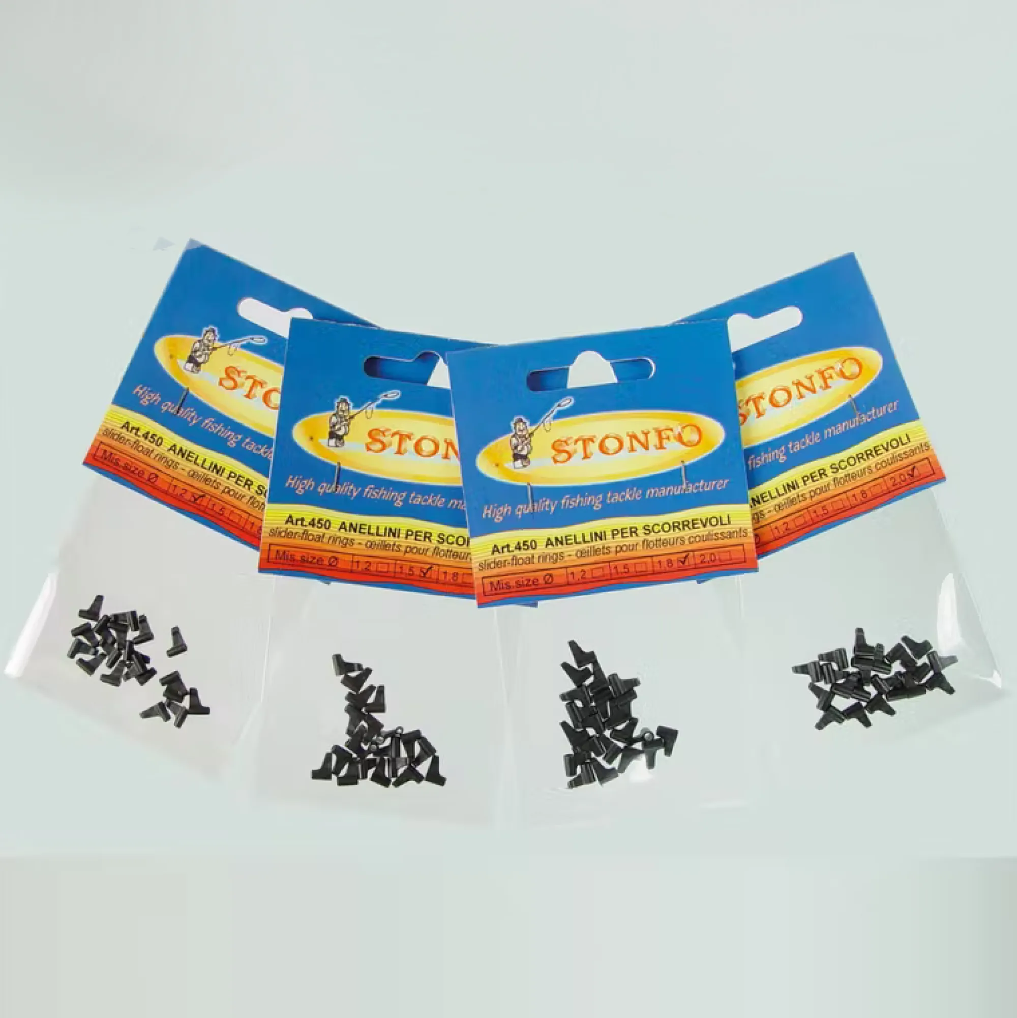 Hot Stonfo Slider kohon tyven lyhyt siimanohjain 1,8mm 20kpl