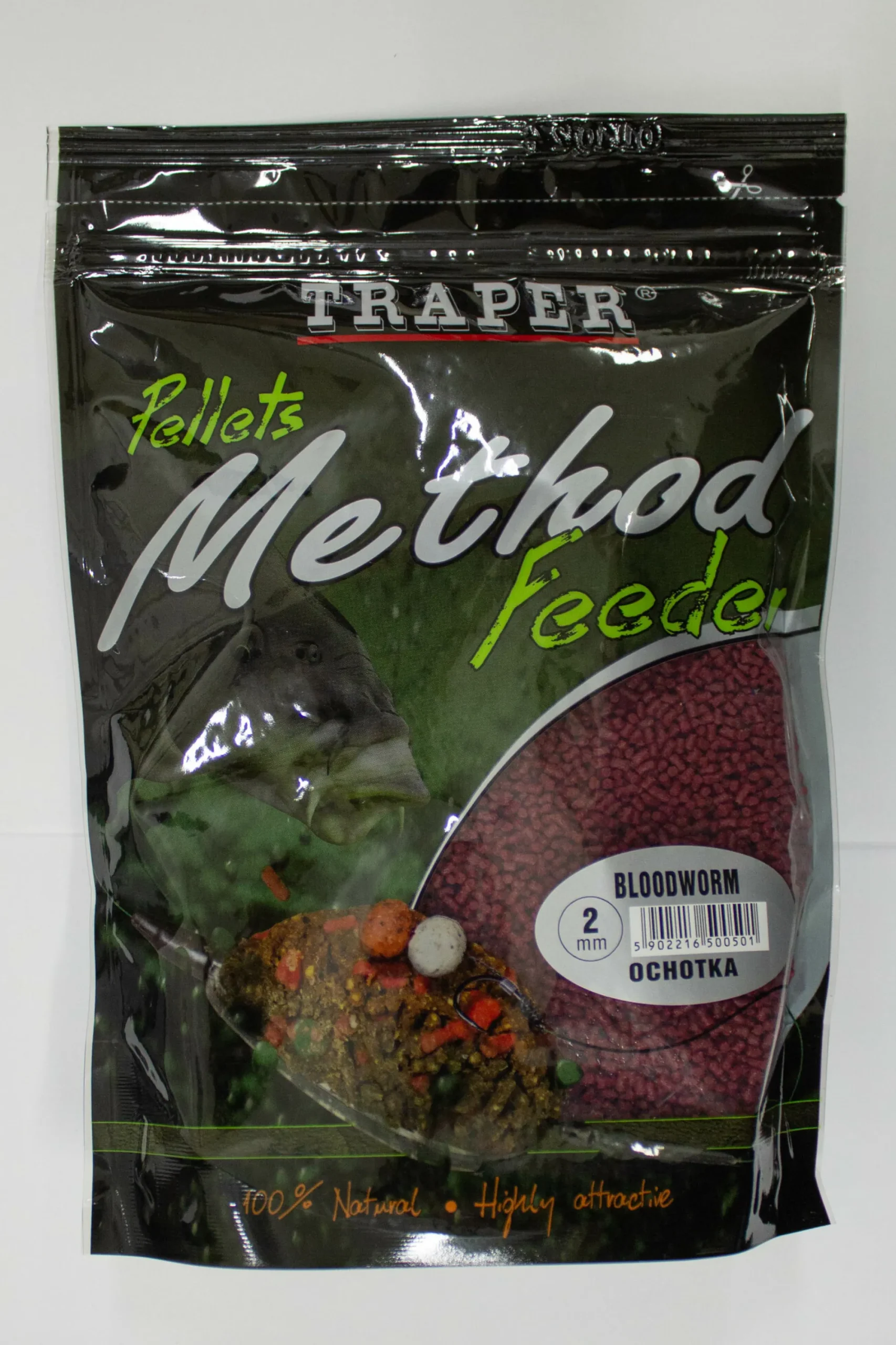 Hot Traper Bloodworm surviainen pelletti 2mm 500g