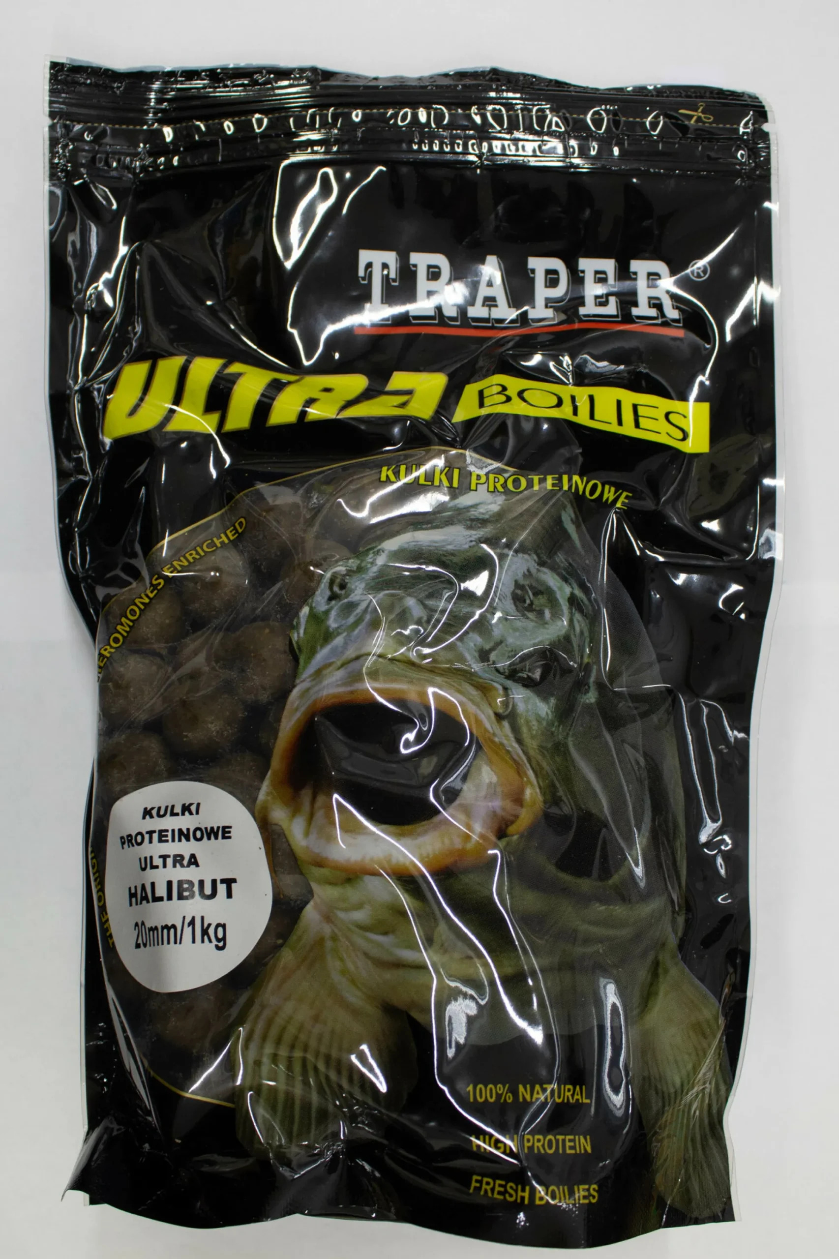 Discount Traper Ultra Boilie Expert 20mm Halibut 1kg
