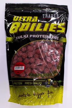 Outlet Traper Ultra Boilie 16mm Mansikka 1kg