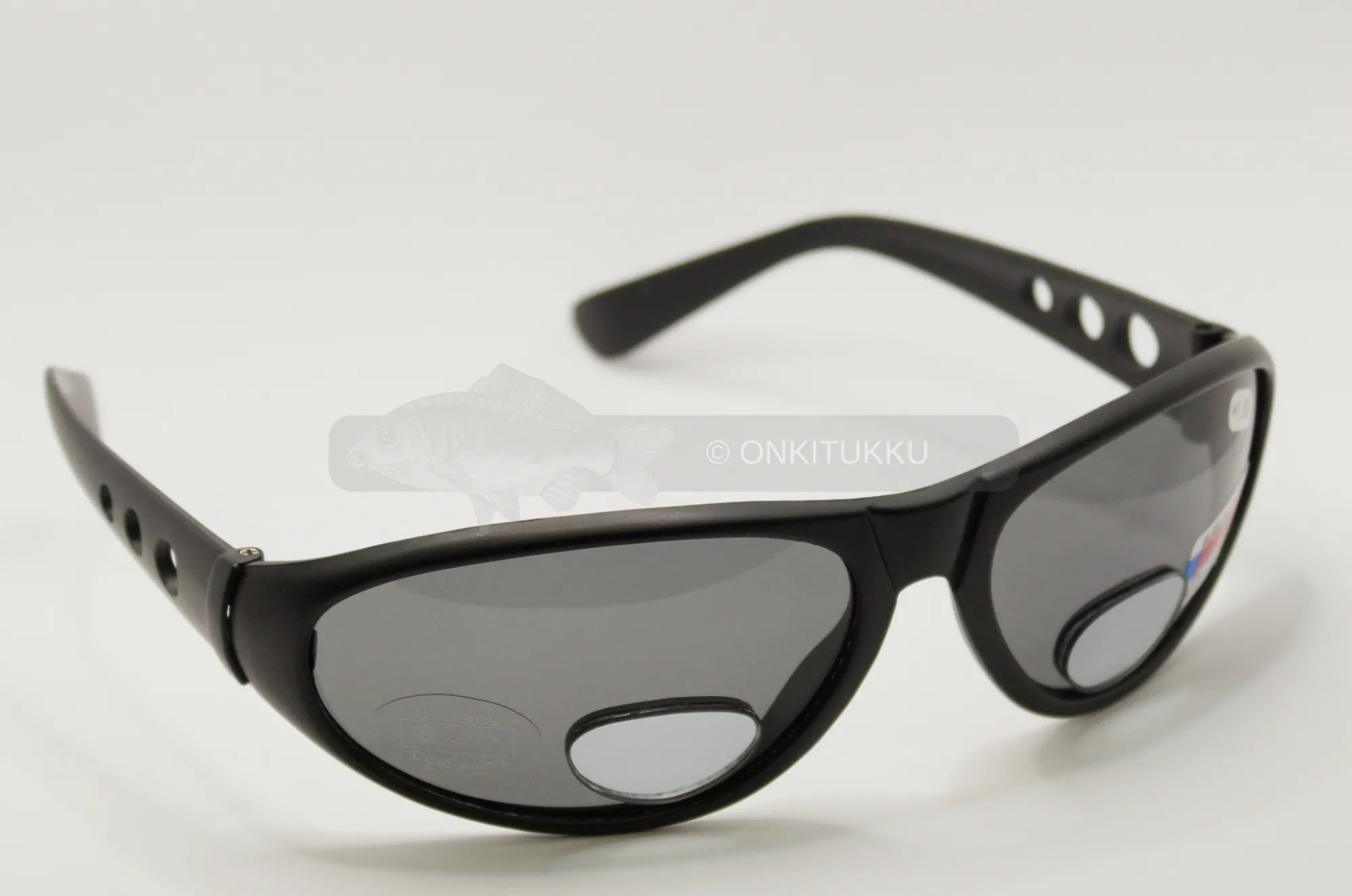 Sale Onkitukku UV400 Polarisoidut kalastuslasit tummilla linsseillä +1,5