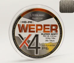 New Colmic Weper X4 Harmaa 0,35mm 27,2kg 135m