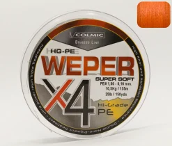 New Colmic Weper X4 Oranssi 0,45mm 36,3kg 135m