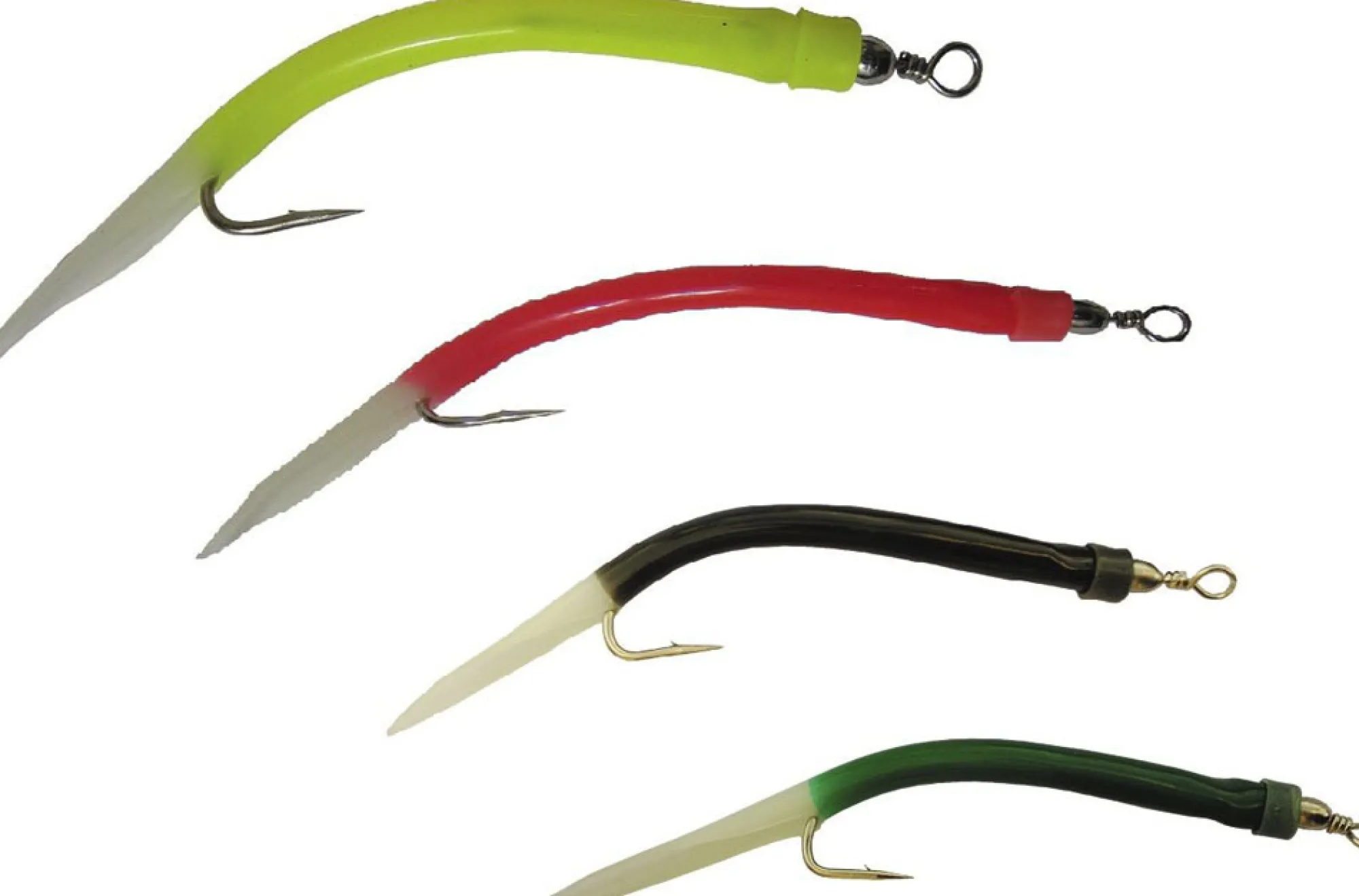 Best Onkitukku Wiggler kumimato #6/0 mix hehku 4kpl